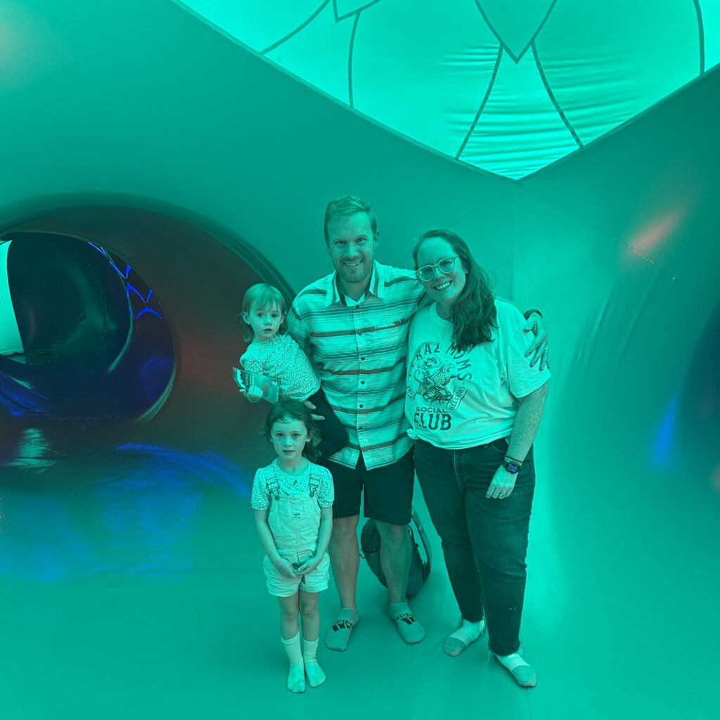 family at aborialis from architects of air