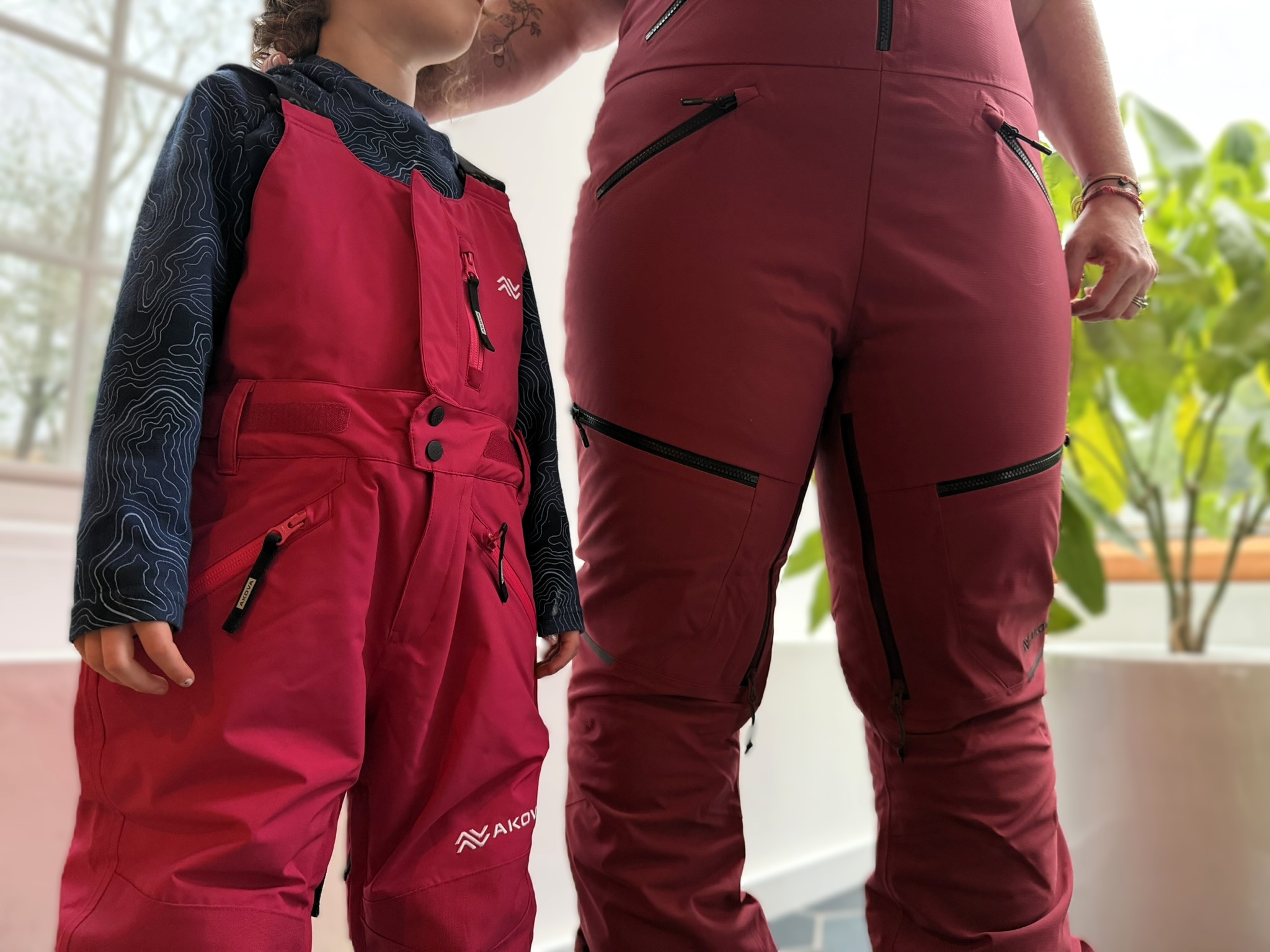 womens ski and winter outdoor bib and pant from akova