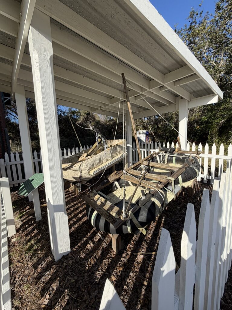 cuban rafts exhibit ponce inlet lighthouse