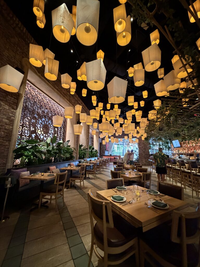 lotus of siam interriors with lanterns red rock casino vegas