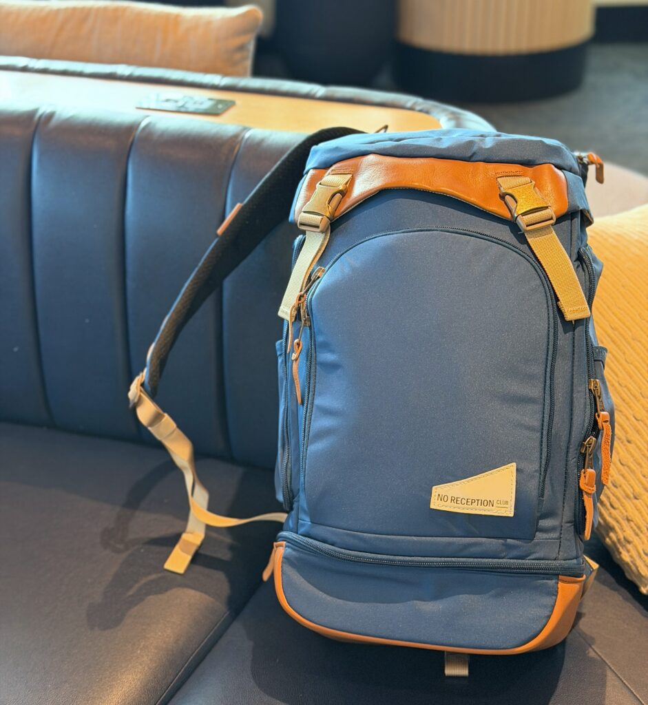no reception club backpack hideaway